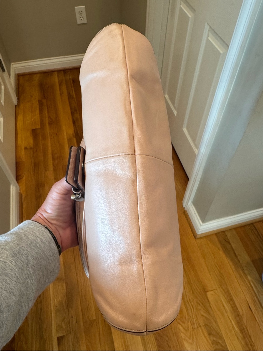 Coach - SoHo Pleated Flap Shoulder Bag - Peachy Pearl 2012 - Picture 9 of 12